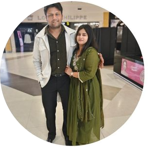 Yogesh Singh Bhadauria and Sakshi Singh Bhadauria - Founders of NextCareer India